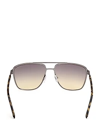 Metal Aviator Sunglasses