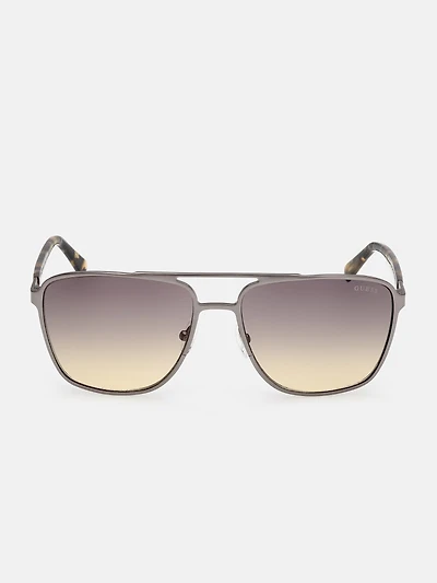 Metal Aviator Sunglasses