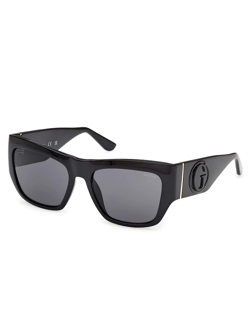 Blossom Square Plastic Sunglasses