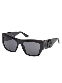 Blossom Square Plastic Sunglasses