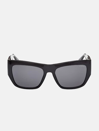 Blossom Square Plastic Sunglasses