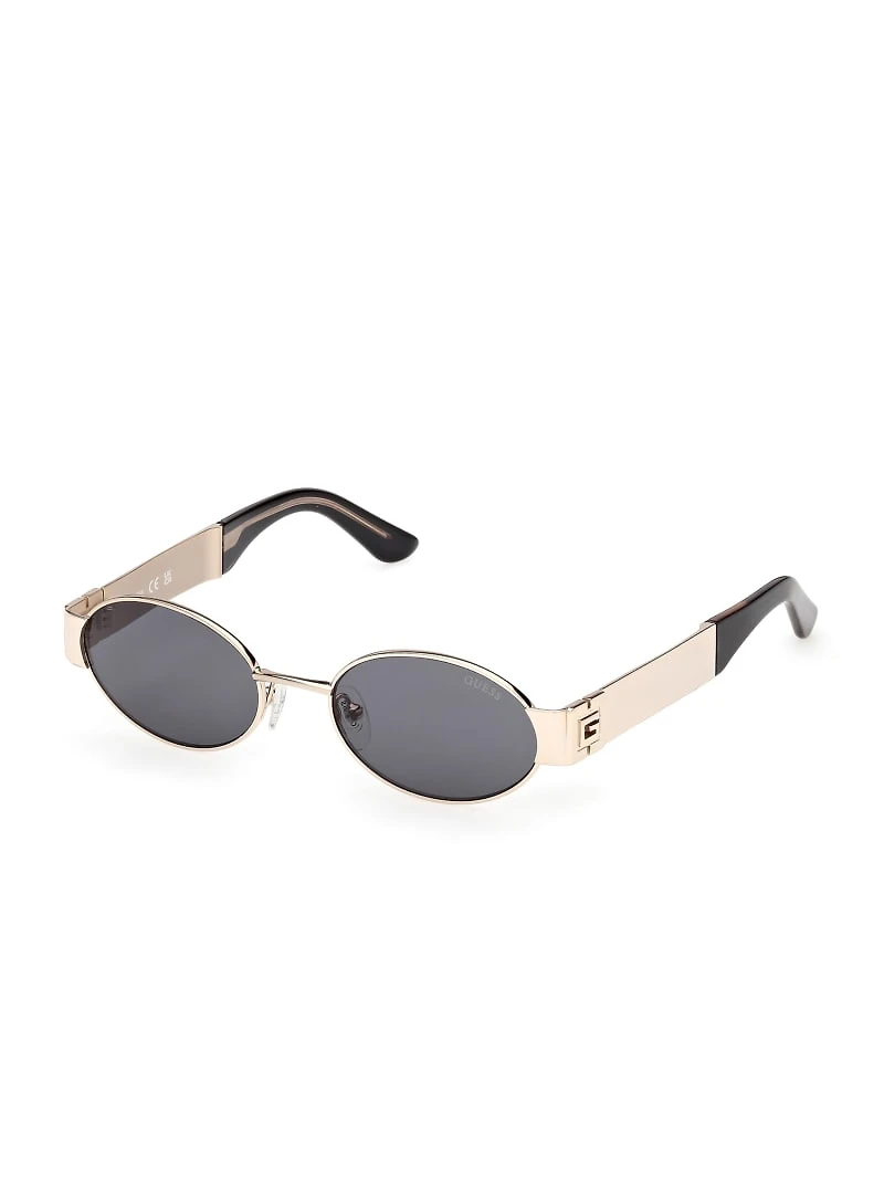 Iris Oval Metal Sunglasses