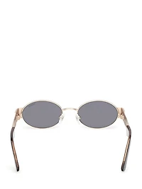 Iris Oval Metal Sunglasses