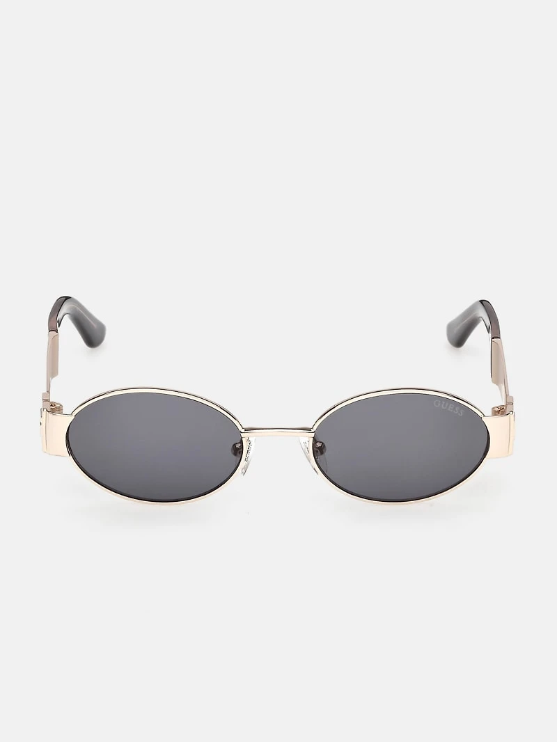 Iris Oval Metal Sunglasses