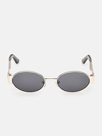 Iris Oval Metal Sunglasses