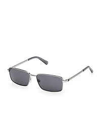 Ezra Narrow Rectangular Sunglasses