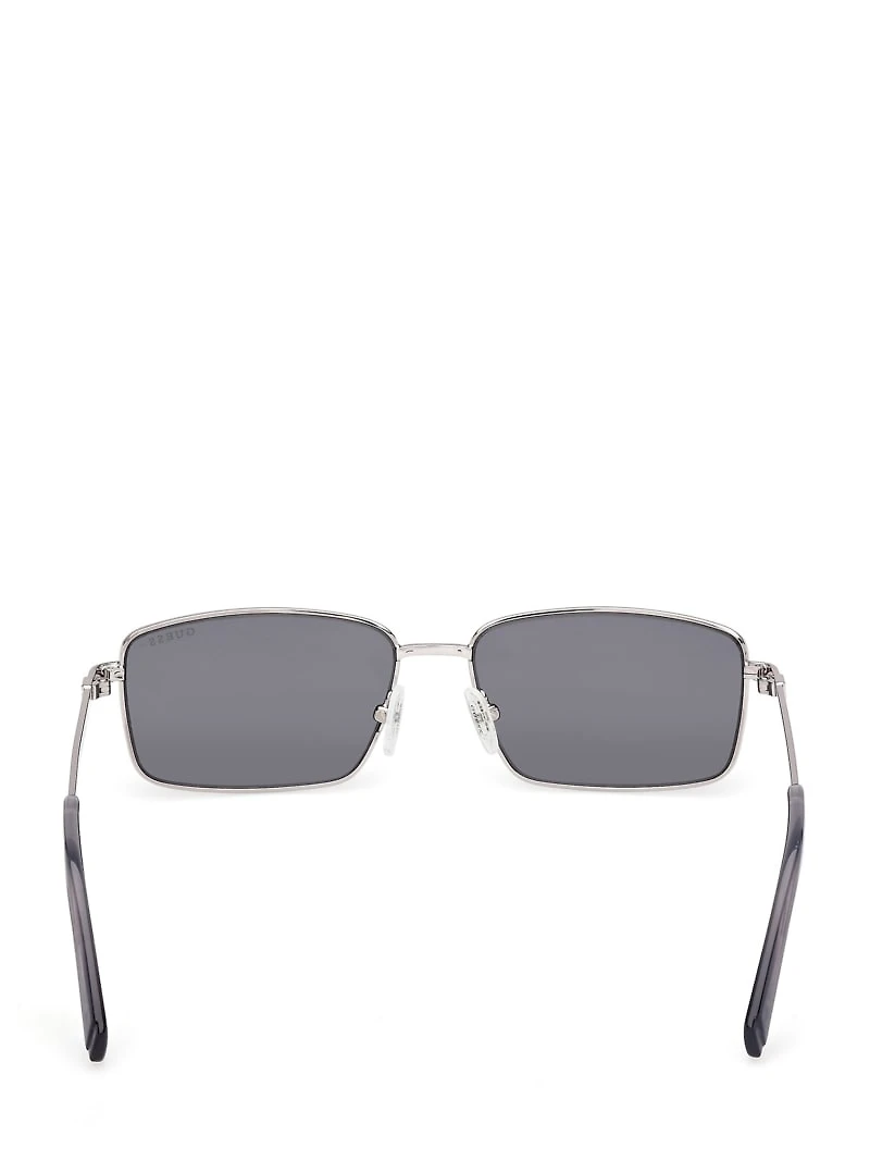 Ezra Narrow Rectangular Sunglasses