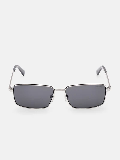 Ezra Narrow Rectangular Sunglasses