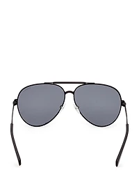 Aviator Logo Sunglasses