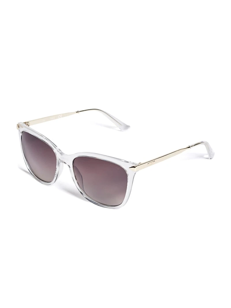 Amy Lucite Square Sunglasses