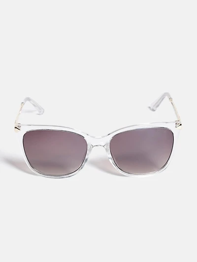 Amy Lucite Square Sunglasses