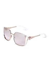 Vera Square Metal Sunglasses