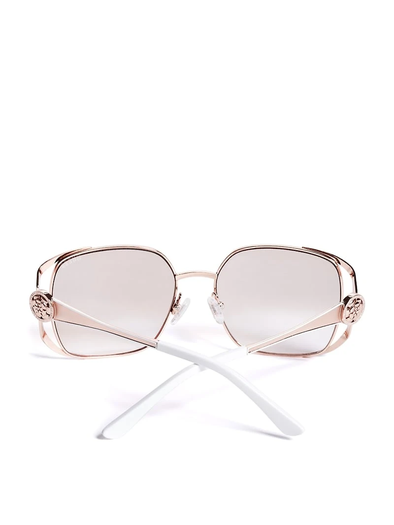 Vera Square Metal Sunglasses