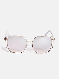 Vera Square Metal Sunglasses