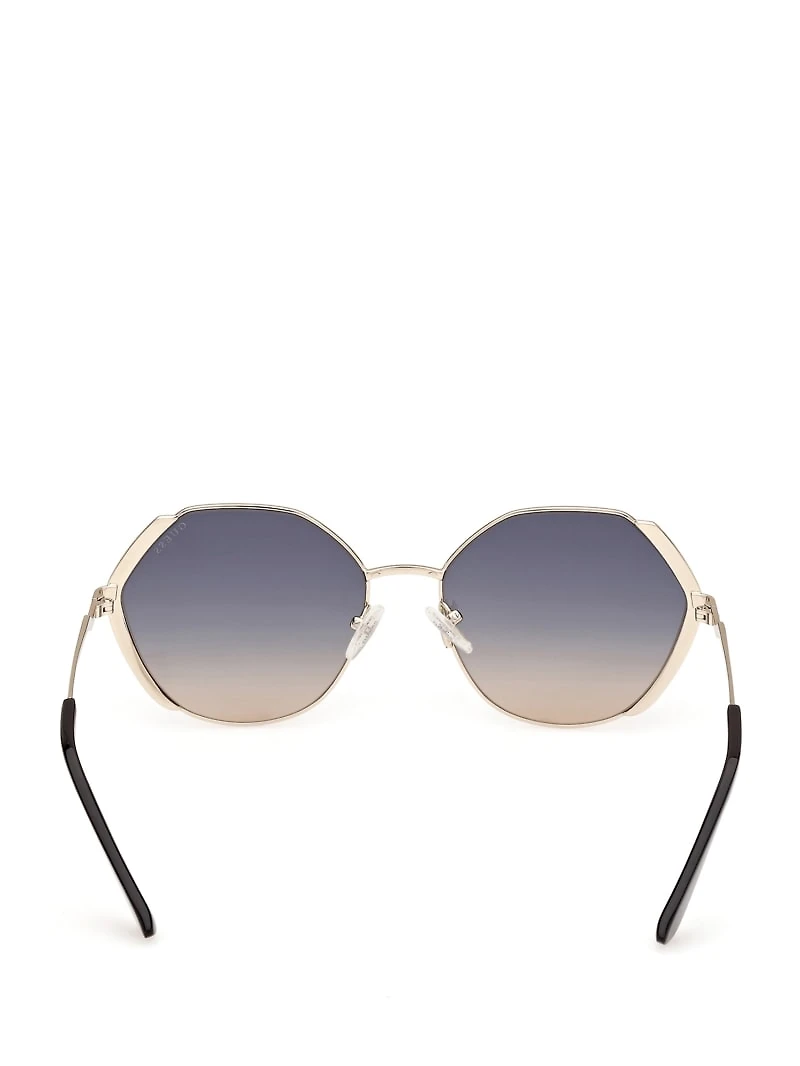 Geometric Stone Sunglasses