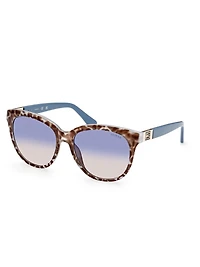 Tortoise Round Sunglasses