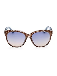 Tortoise Round Sunglasses