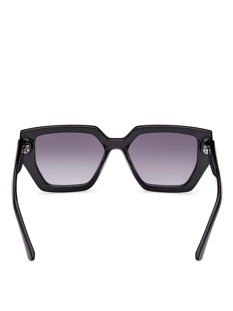 Emilia Geometric Plastic Sunglasses