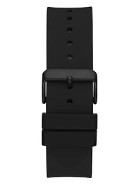 Black and Pink Multifunction Watch