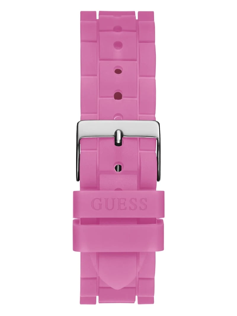 Silver-Tone Multifunction Watch