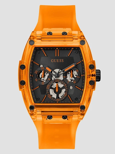 Plastic and Silicone Multifunction Watch