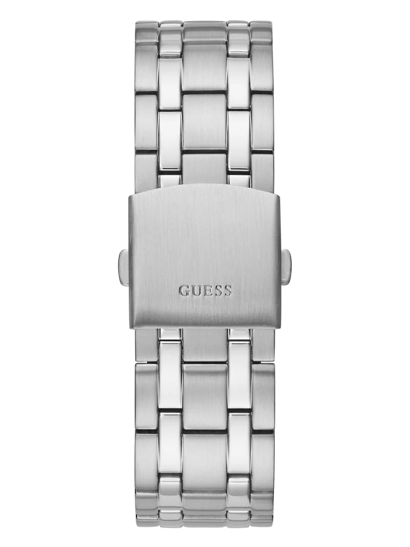 Silver-Tone Multifunction Watch