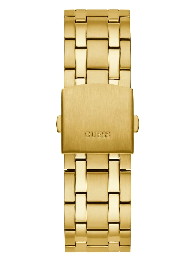 Gold-Tone Multifunction Watch