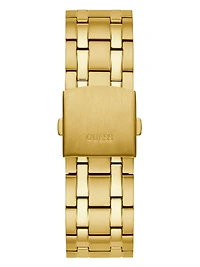 Gold-Tone Multifunction Watch