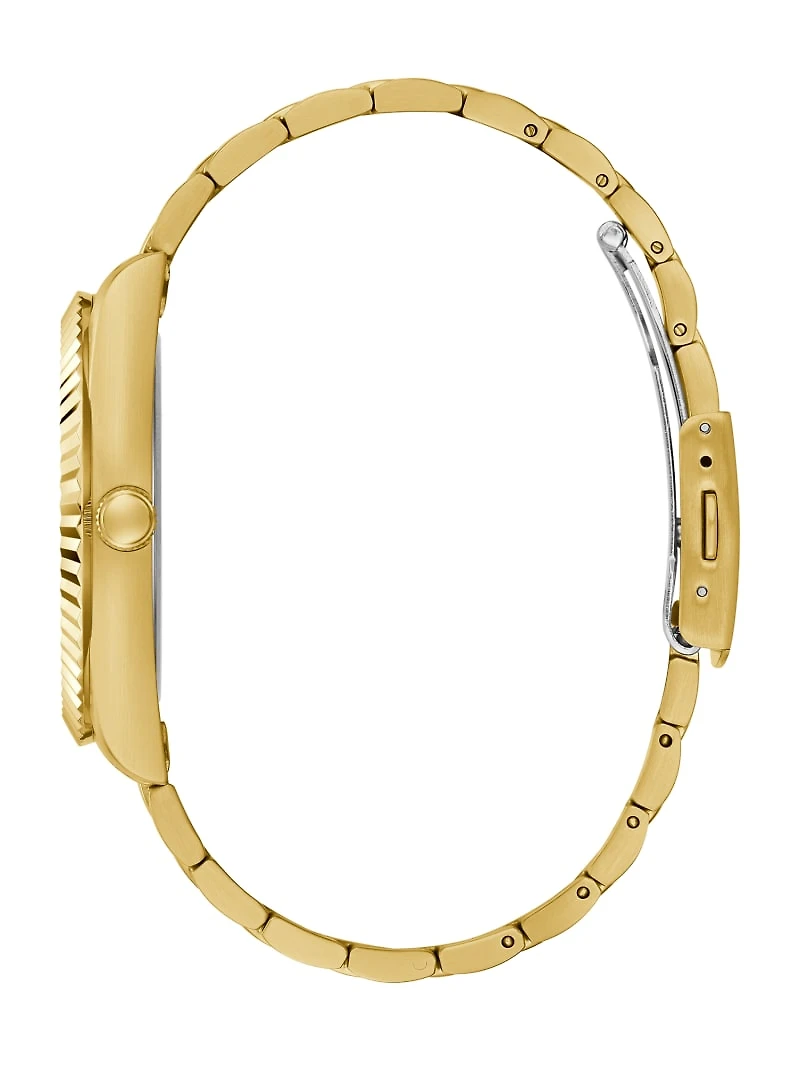 Gold-Tone Analog Watch