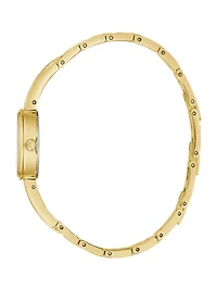 Sofia Gold-Tone Crystal Analog Watch