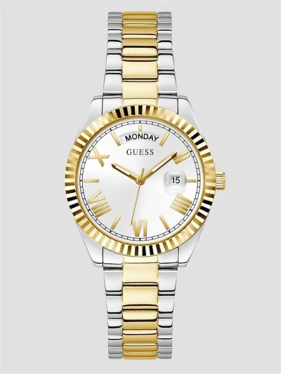 Multi-Tone Multifunction Watch