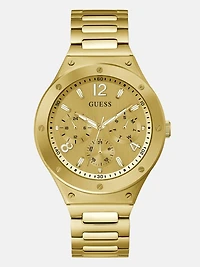 Gold-Tone Multifunction Watch