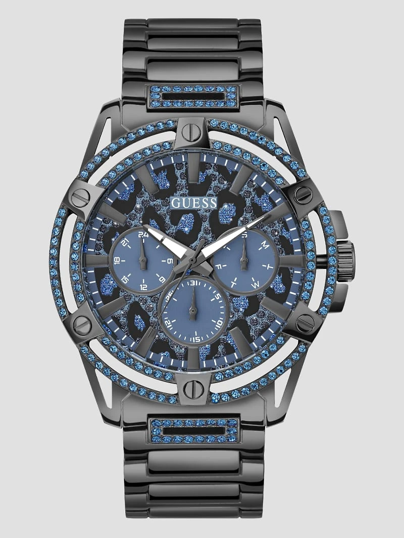 Blue Multifunction Watch