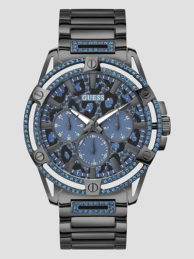 Blue Multifunction Watch