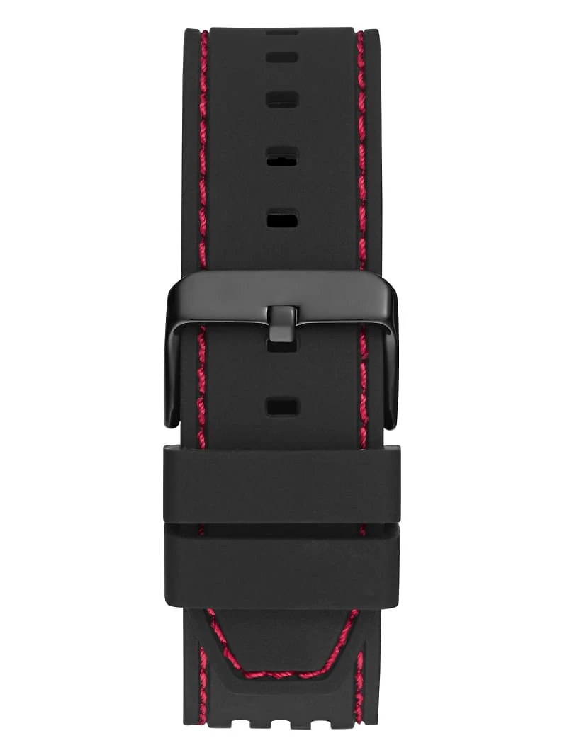 Red Chronograph Watch