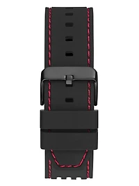 Red Chronograph Watch