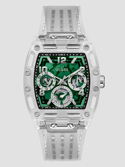 Transparent Silicon Multifunction Watch