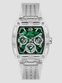 Transparent Silicon Multifunction Watch