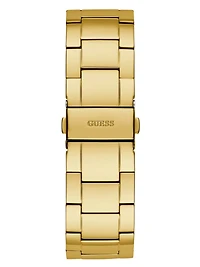 Dynasty Gold-Tone Multifunction Watch