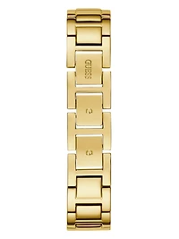 Gold-Tone Chain-Link Analog Watch