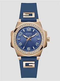 Two-Tone Silicon Analog Watch