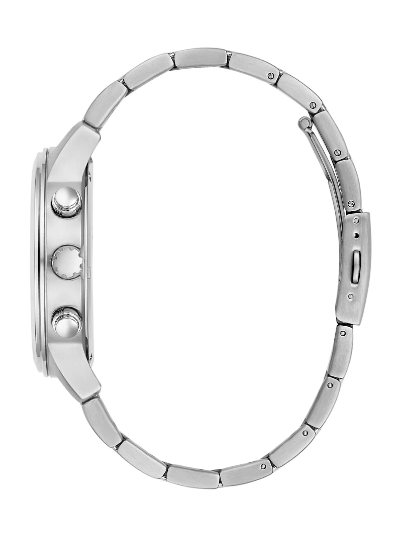Silver-Tone Multifunction Watch
