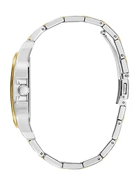Multi-Tone Square Multifunction Watch
