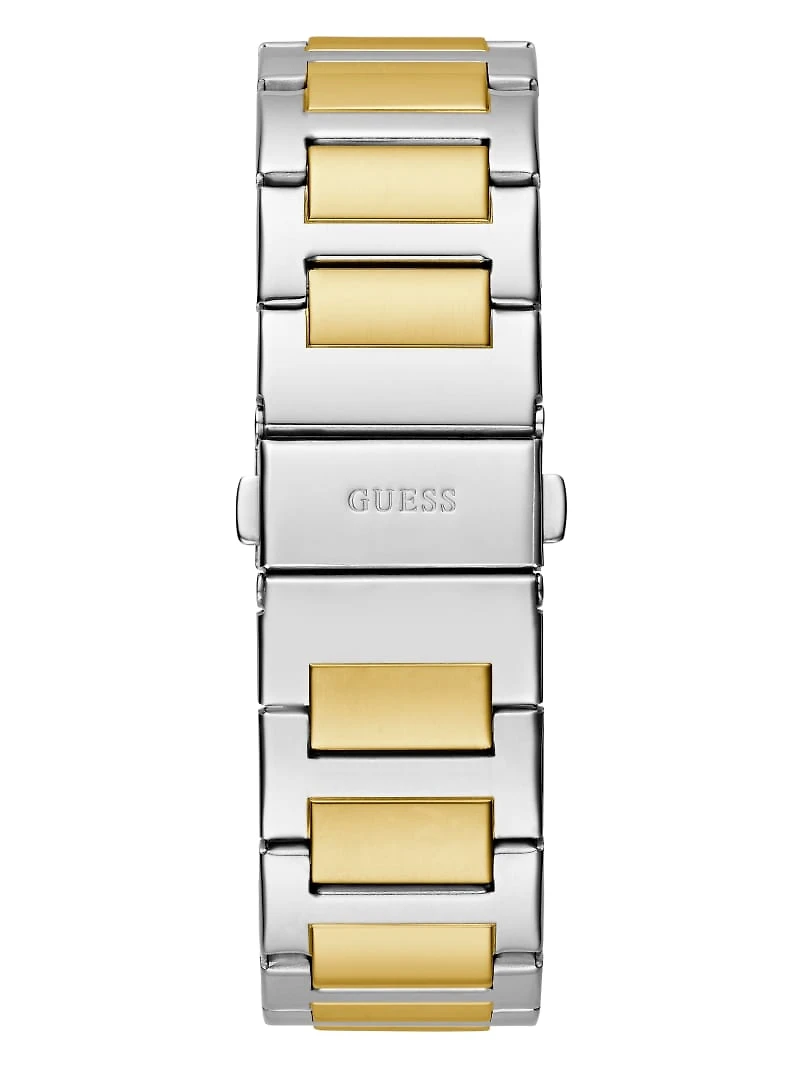 Multi-Tone Square Multifunction Watch