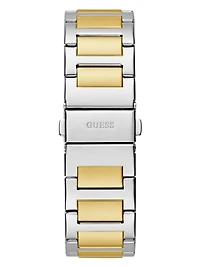 Multi-Tone Square Multifunction Watch