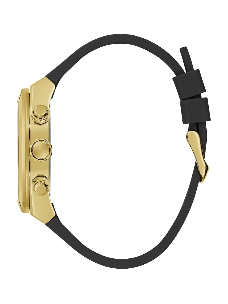 Gold-Tone and Multifunction Watch