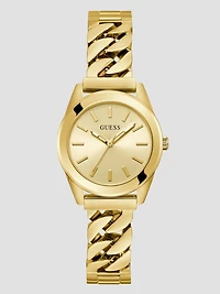 Gold-Tone Analog Watch