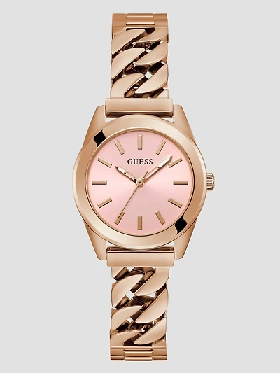 Rose Gold-Tone Analog Watch