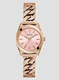 Rose Gold-Tone Analog Watch