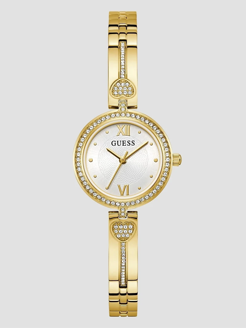 Gold-Tone Analog Watch